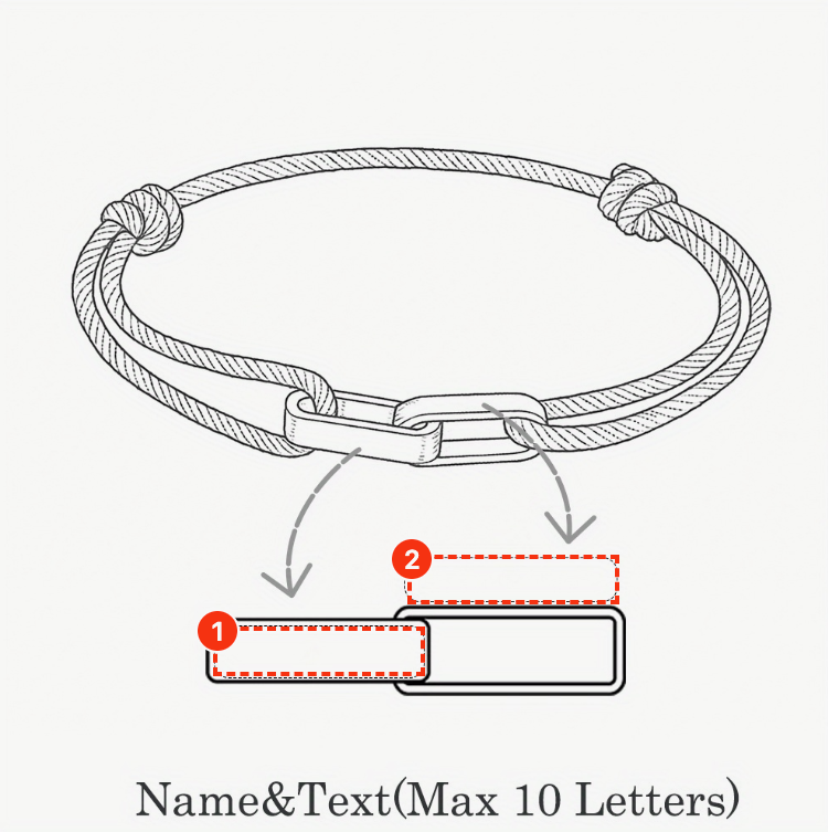 Bracelets duo personnalisés – Couple, Amitié & Promesse