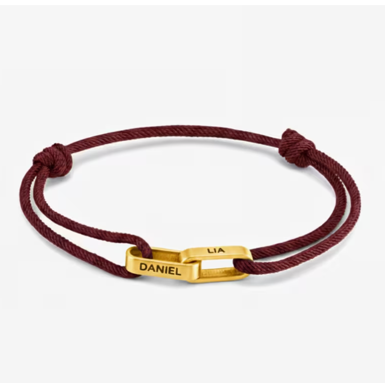 Bracelets duo personnalisés – Couple, Amitié & Promesse