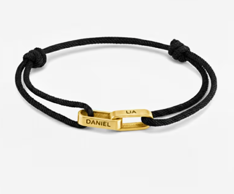 Bracelets duo personnalisés – Couple, Amitié & Promesse