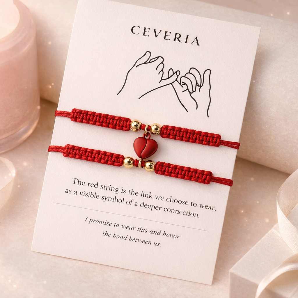Bracelet Fil Rouge – Lien d’Âme