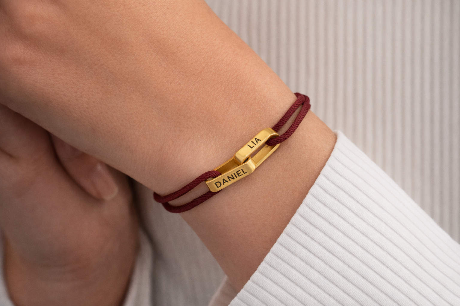 Bracelets duo personnalisés – Couple, Amitié & Promesse